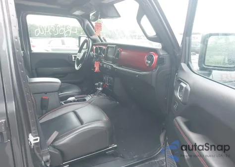 2020 Jeep Wrangler Unlimited Rubicon 4X4 из США, поврежденный, VIN 1C4HJXFG4LW189265